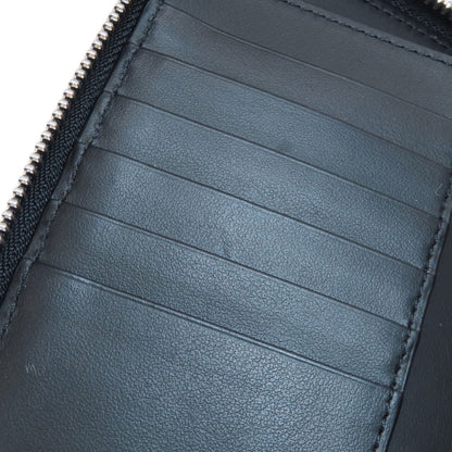 BURBERRY Camouflage pattern Long wallet (with coin pocket) PVC Ladies [Used]