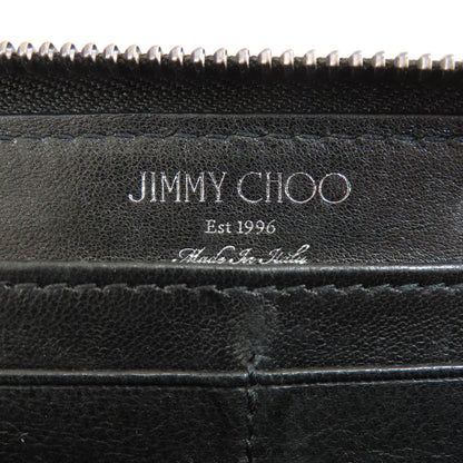 Jimmy Choo   Long wallet (with coin pocket) Star Motif Zip Around Leather Ladies