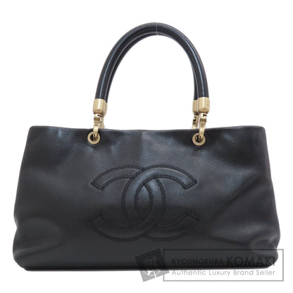 CHANEL   Tote Bag COCO Mark Calf Ladies