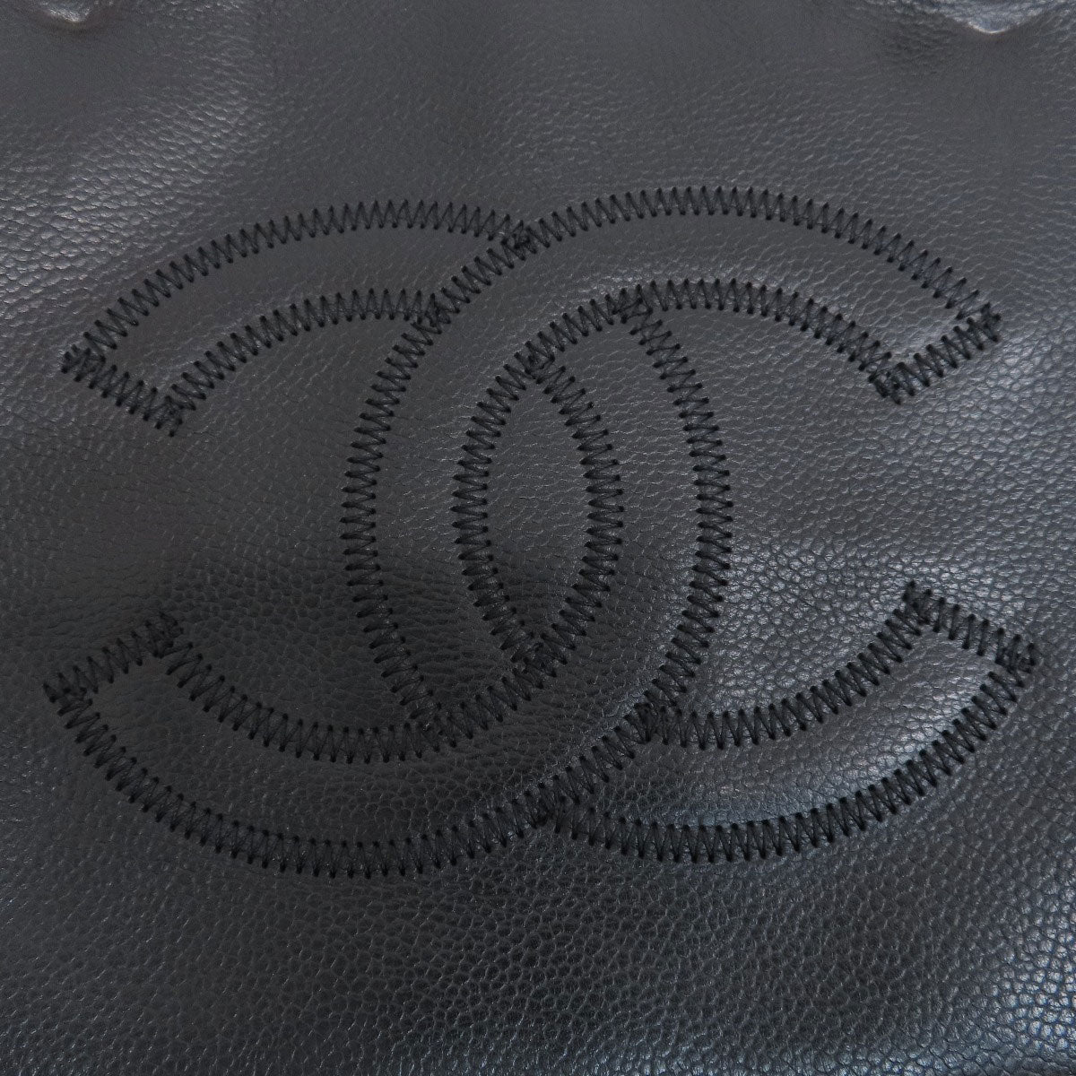 CHANEL   Tote Bag COCO Mark Calf Ladies