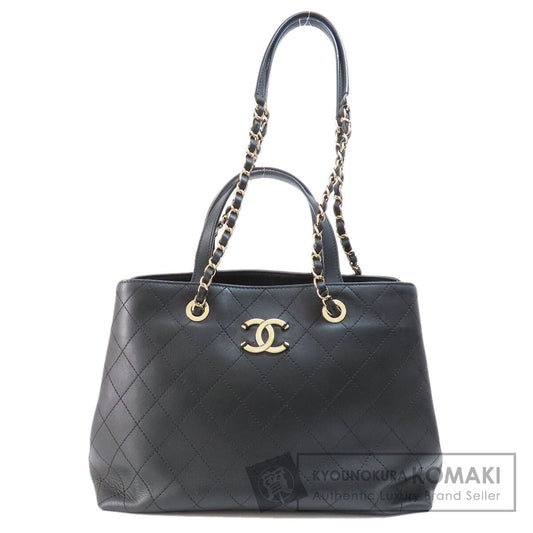 CHANEL   Handbag Matelasse COCO Mark GoldHardware Calf Ladies