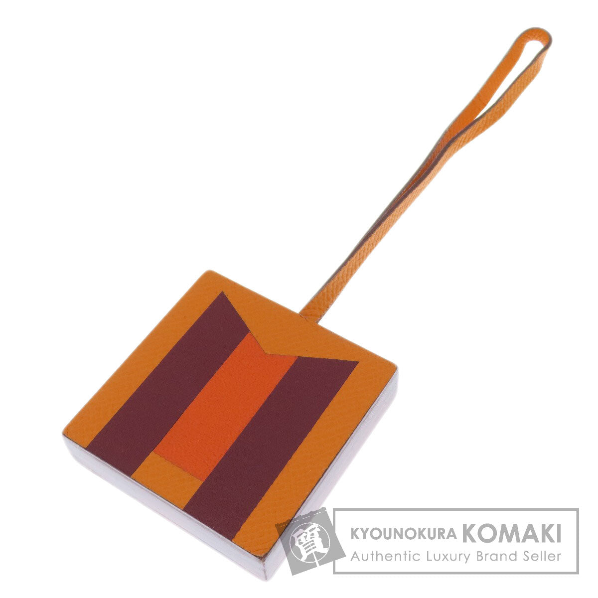 HERMES Bag Charm Retorokare key ring Calf Ladies [Used]