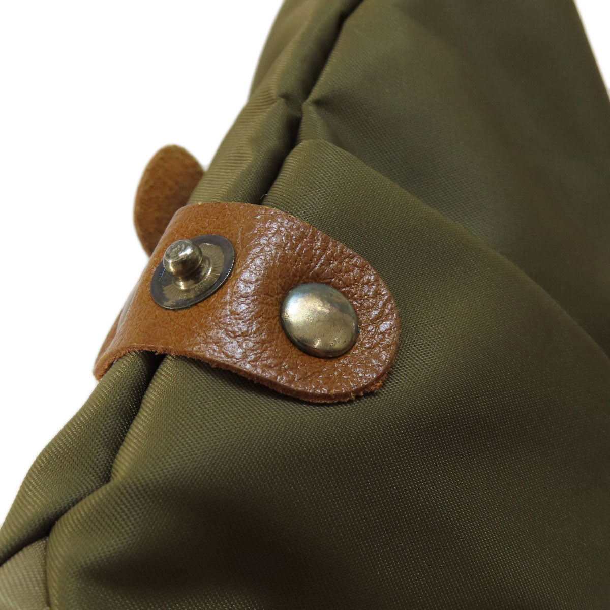 russet Lily crest Handbag Nylon Ladies [Used]