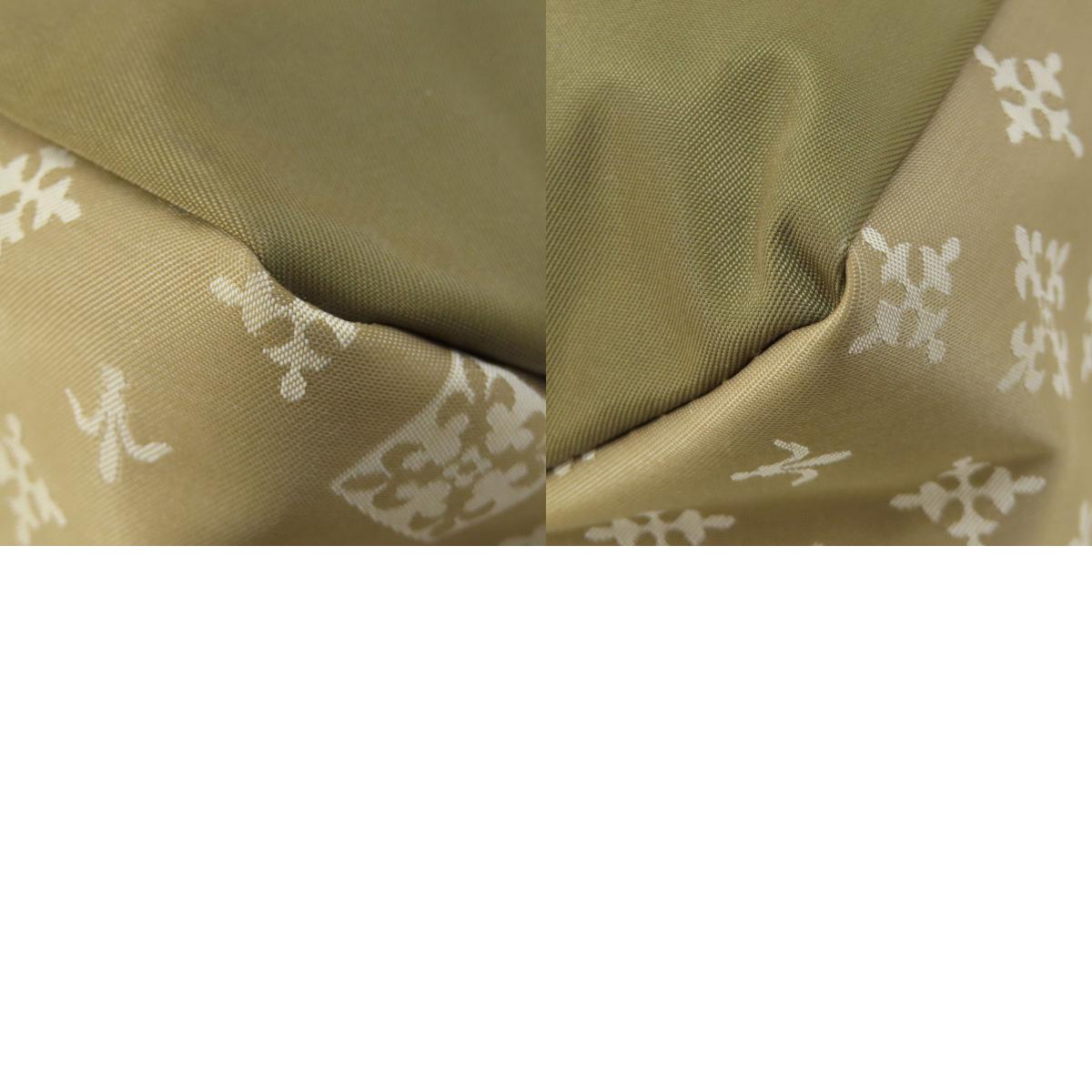 russet Lily crest Handbag Nylon Ladies [Used]