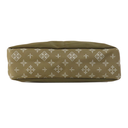 russet Lily crest Handbag Nylon Ladies [Used]