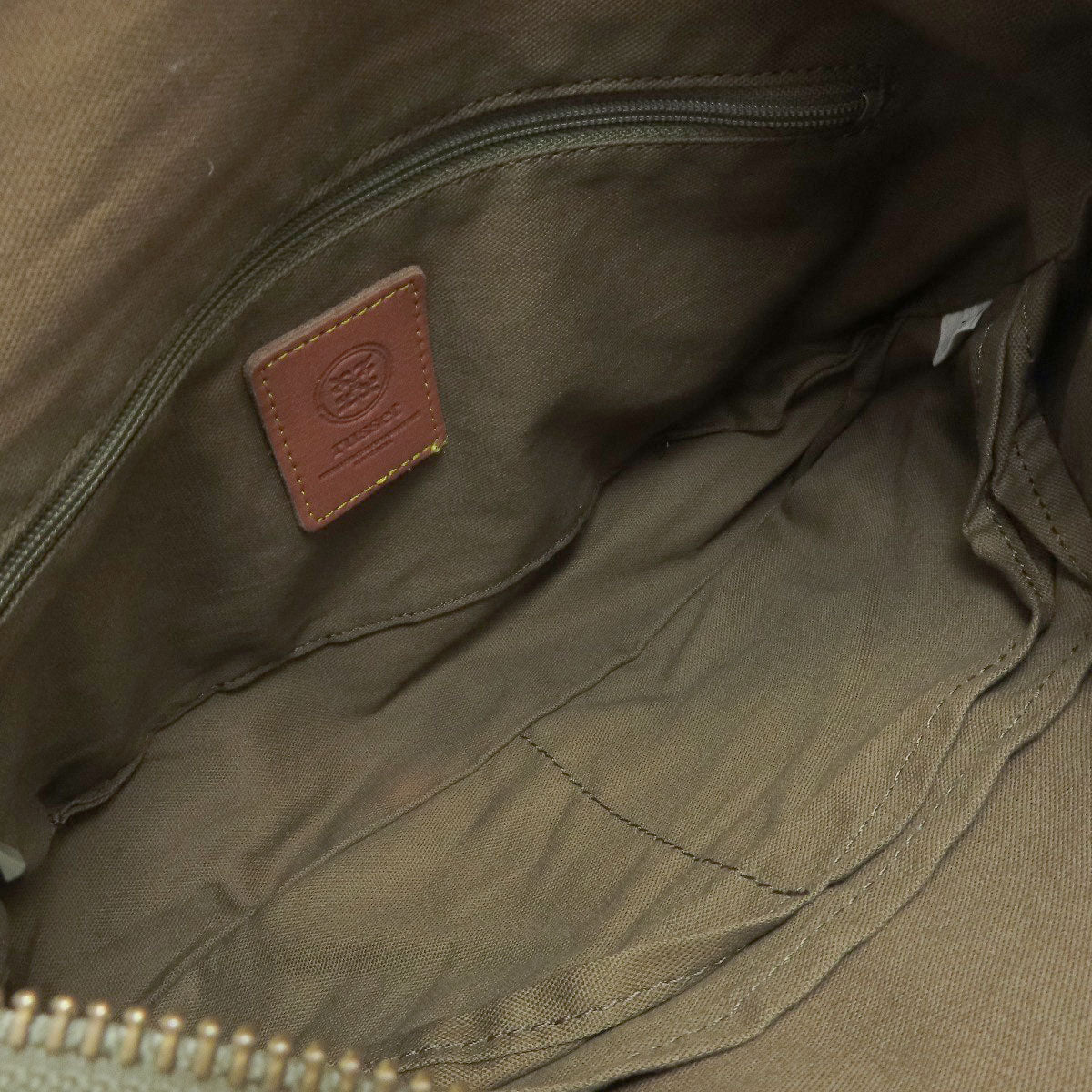 russet Lily crest Handbag Nylon Ladies [Used]