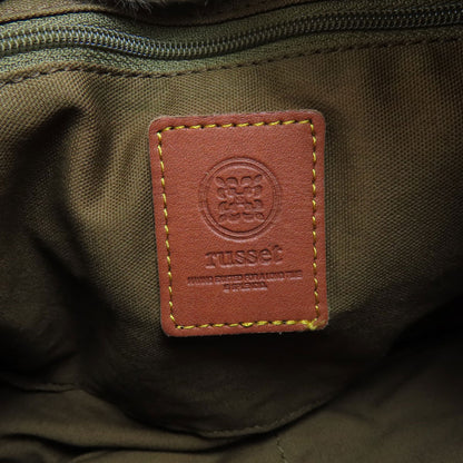 russet Lily crest Handbag Nylon Ladies [Used]