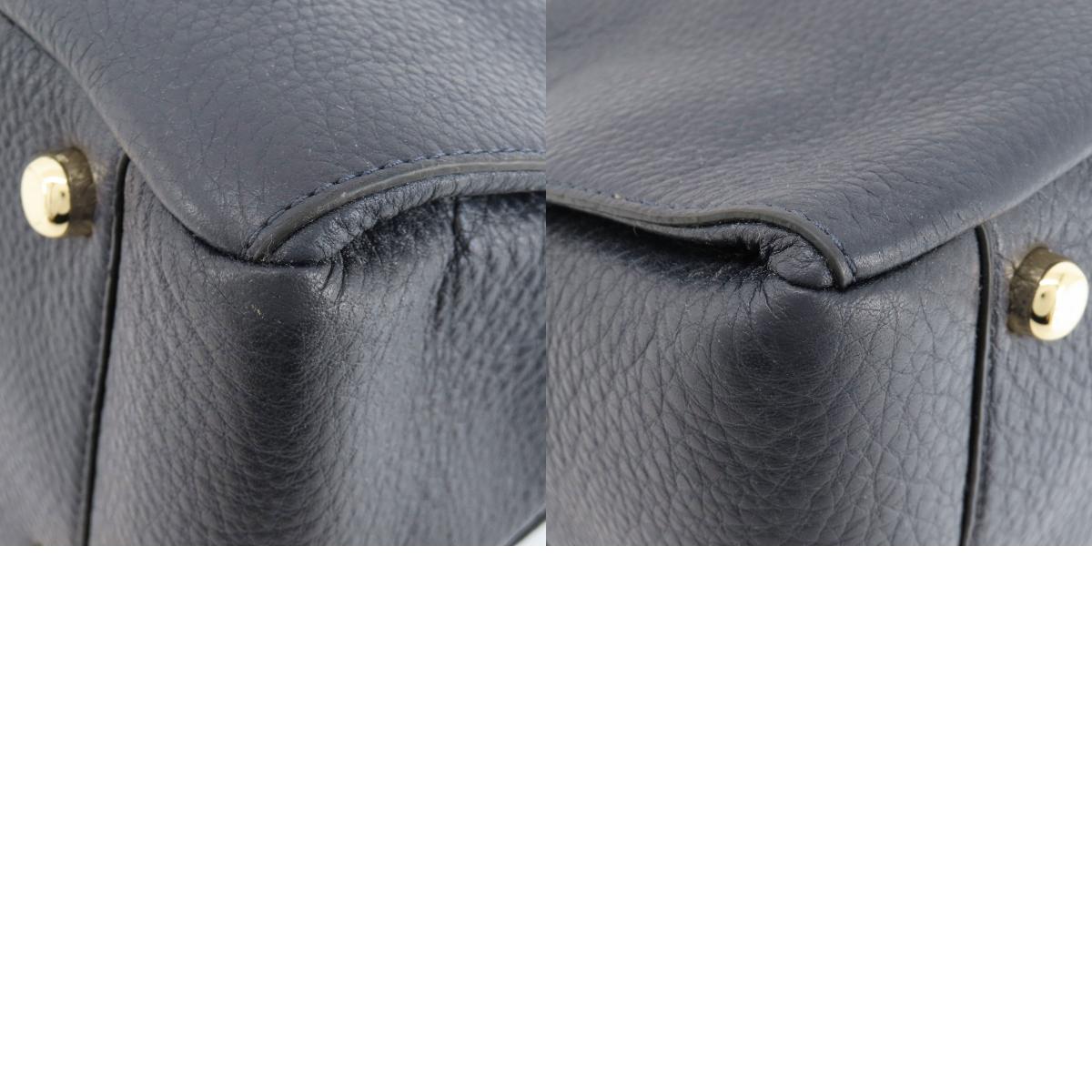 COACH F35185 Logo 2WAY Handbag Leather Ladies [Used]