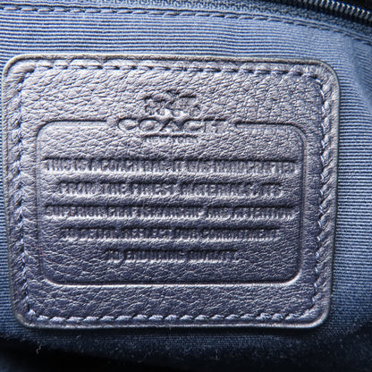 COACH F35185 Logo 2WAY Handbag Leather Ladies [Used]