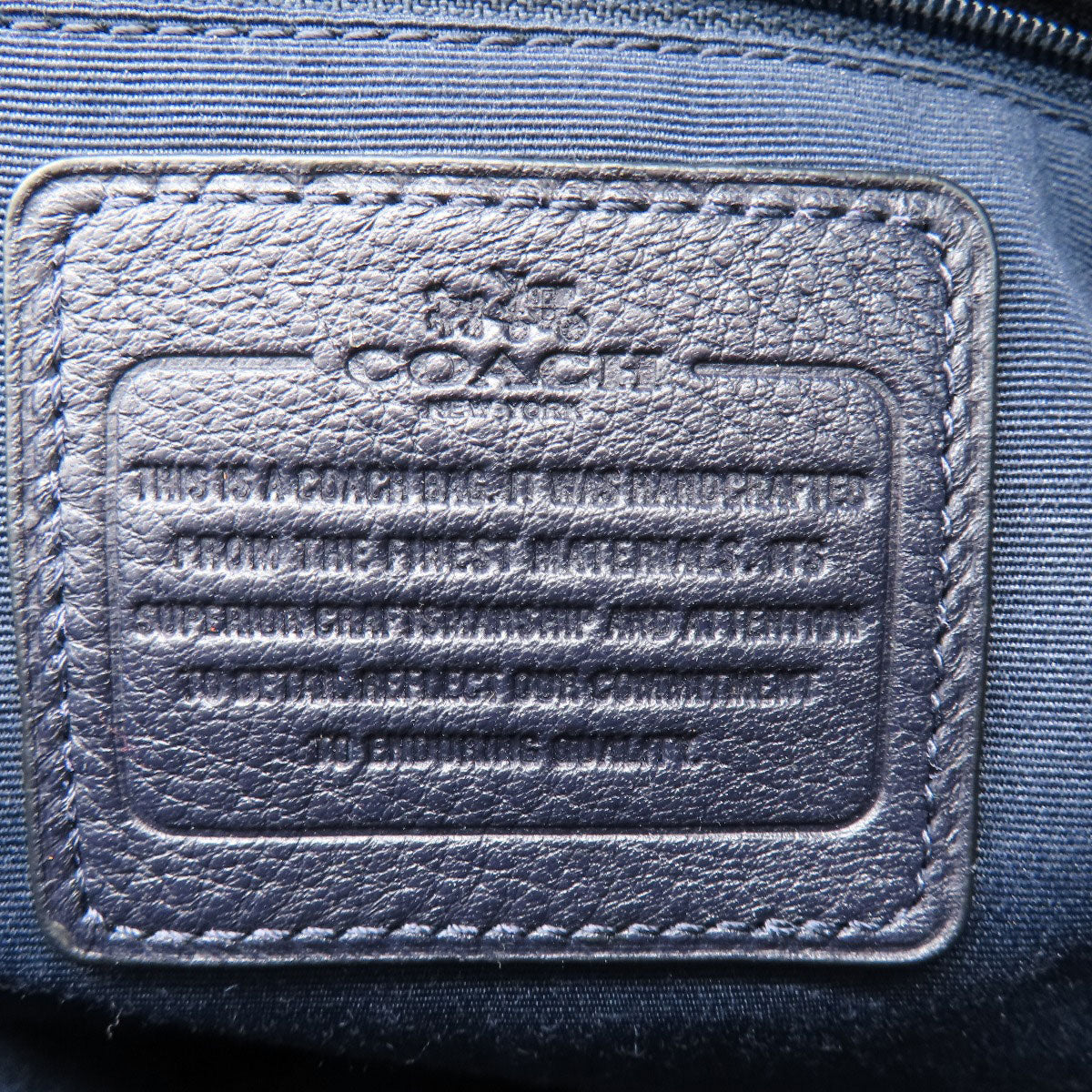 コーチ F35185 ロゴ 2WAY ハンドバッグ レザー レディース 【中古】【COACH】