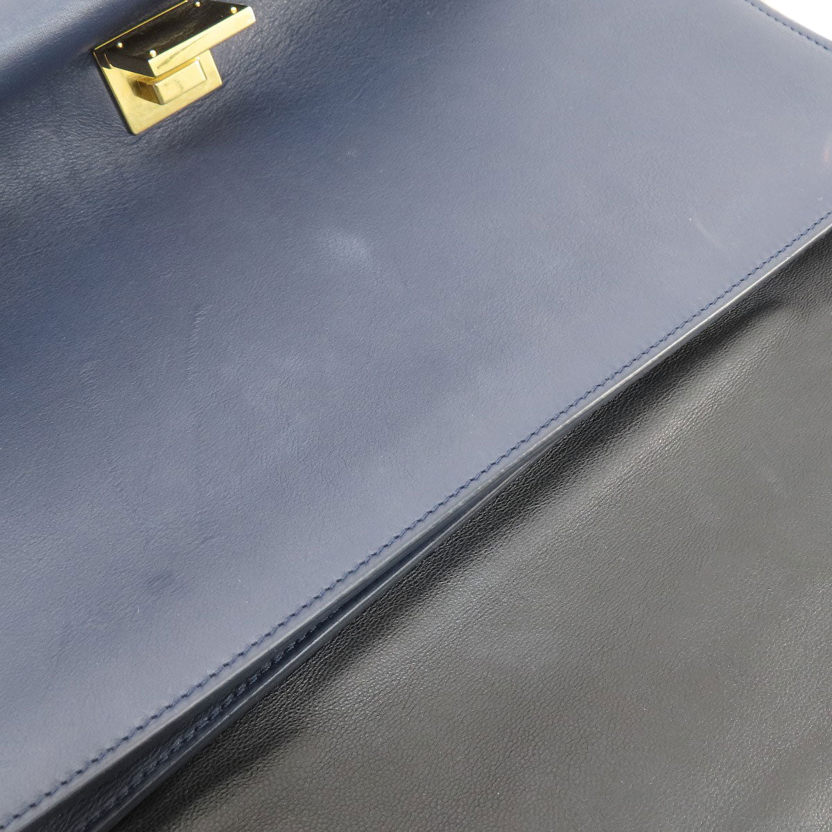 CELINE Trapeze Tote Bag Leather CanvasLadies [Used]