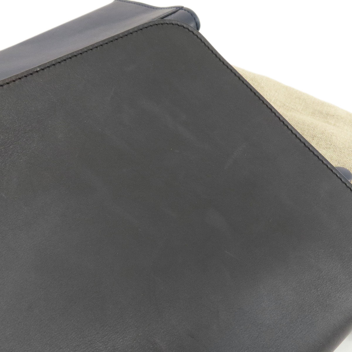 CELINE Trapeze Tote Bag Leather CanvasLadies [Used]