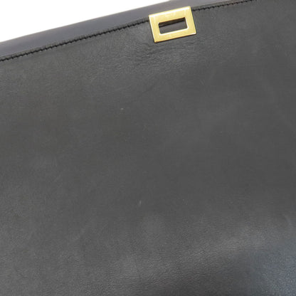 CELINE Trapeze Tote Bag Leather CanvasLadies [Used]