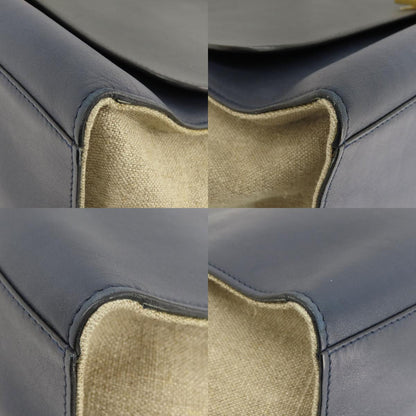 CELINE Trapeze Tote Bag Leather CanvasLadies [Used]