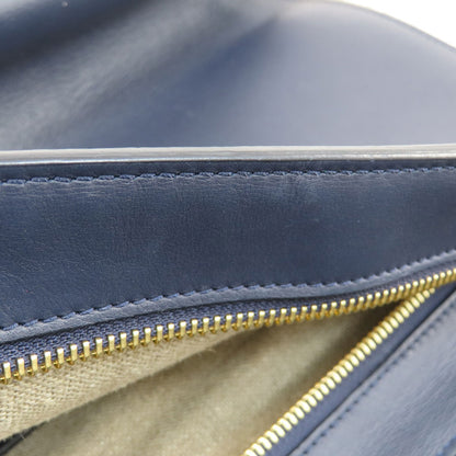 CELINE Trapeze Tote Bag Leather CanvasLadies [Used]