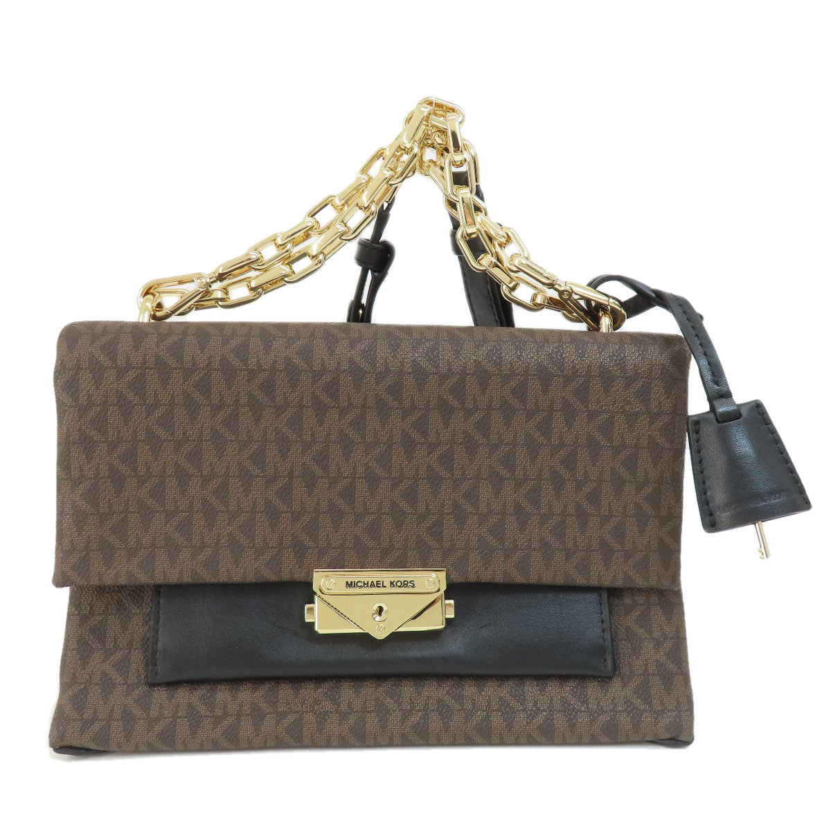 Michael Kors MK Signature 2WAY Handbag PVC Ladies [Used]