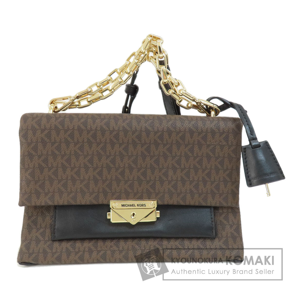 Michael Kors MK Signature 2WAY Handbag PVC Ladies [Used]