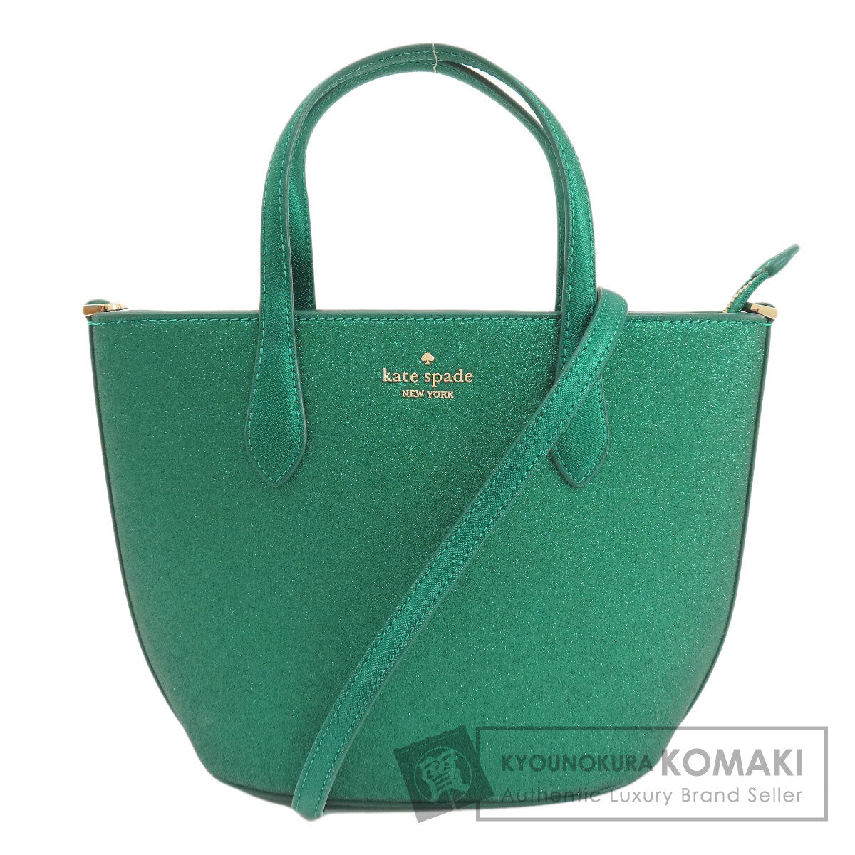 kate spade Lame 2WAY Handbag PVC Ladies [Used]