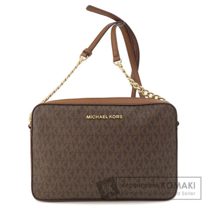 Michael Kors MK signature Shoulder Bag PVC Ladies [Used]