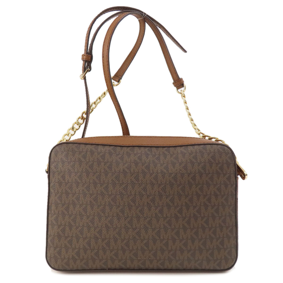 Michael Kors MK signature Shoulder Bag PVC Ladies [Used]