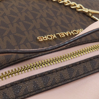 Michael Kors MK signature Shoulder Bag PVC Ladies [Used]