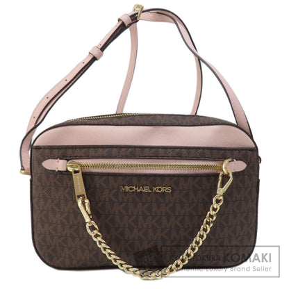 Michael Kors MK signature Shoulder Bag PVC Ladies [Used]