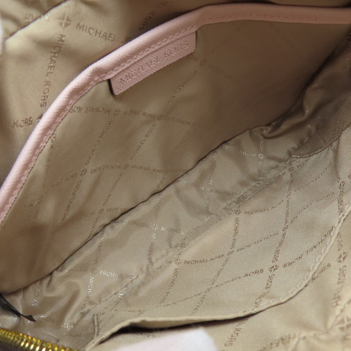 Michael Kors MK signature Shoulder Bag PVC Ladies [Used]