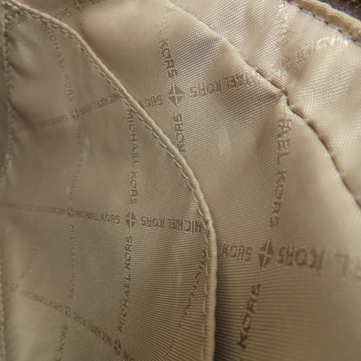 Michael Kors MK signature Shoulder Bag PVC Ladies [Used]