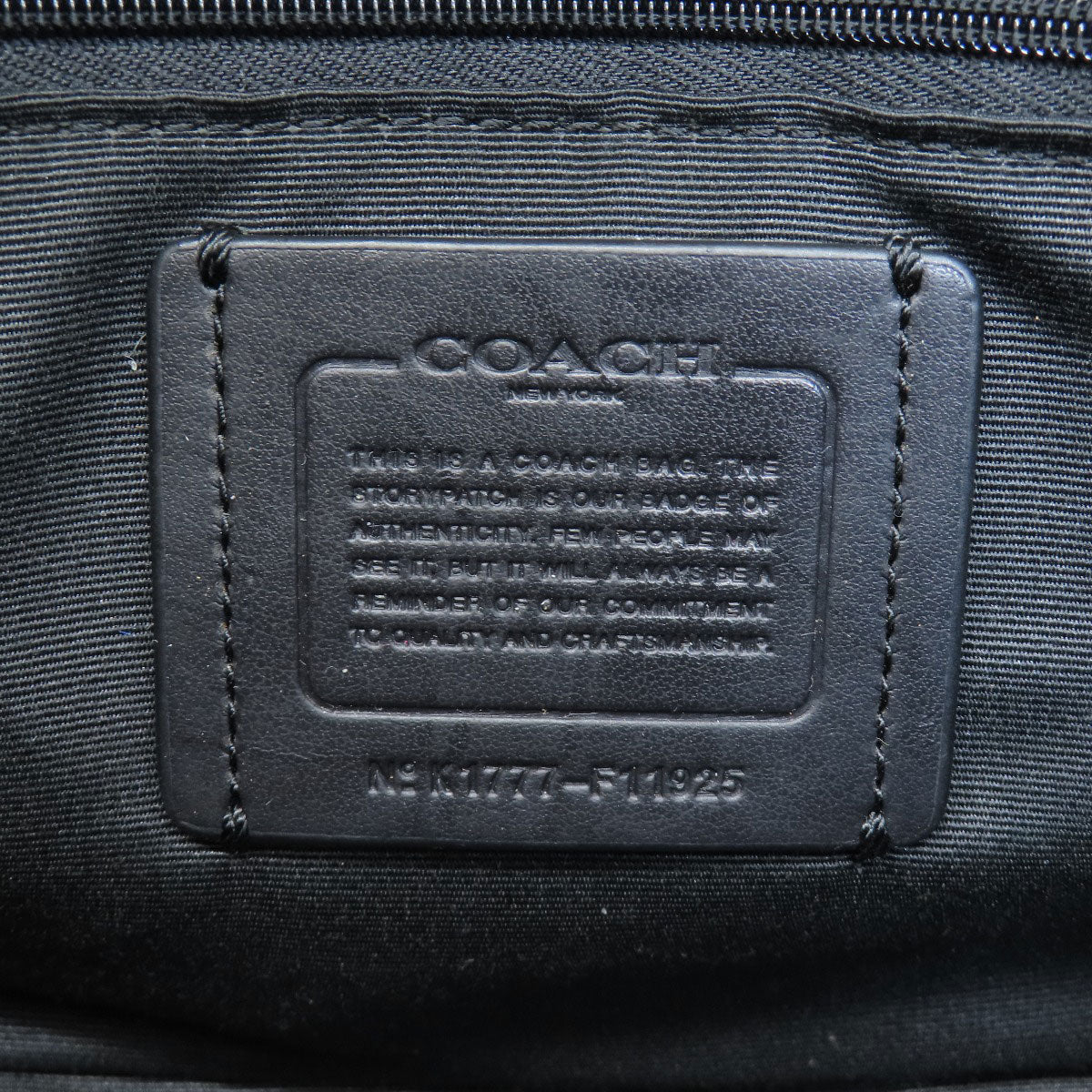 COACH F11925 2WAY Handbag PVC Ladies [Used]