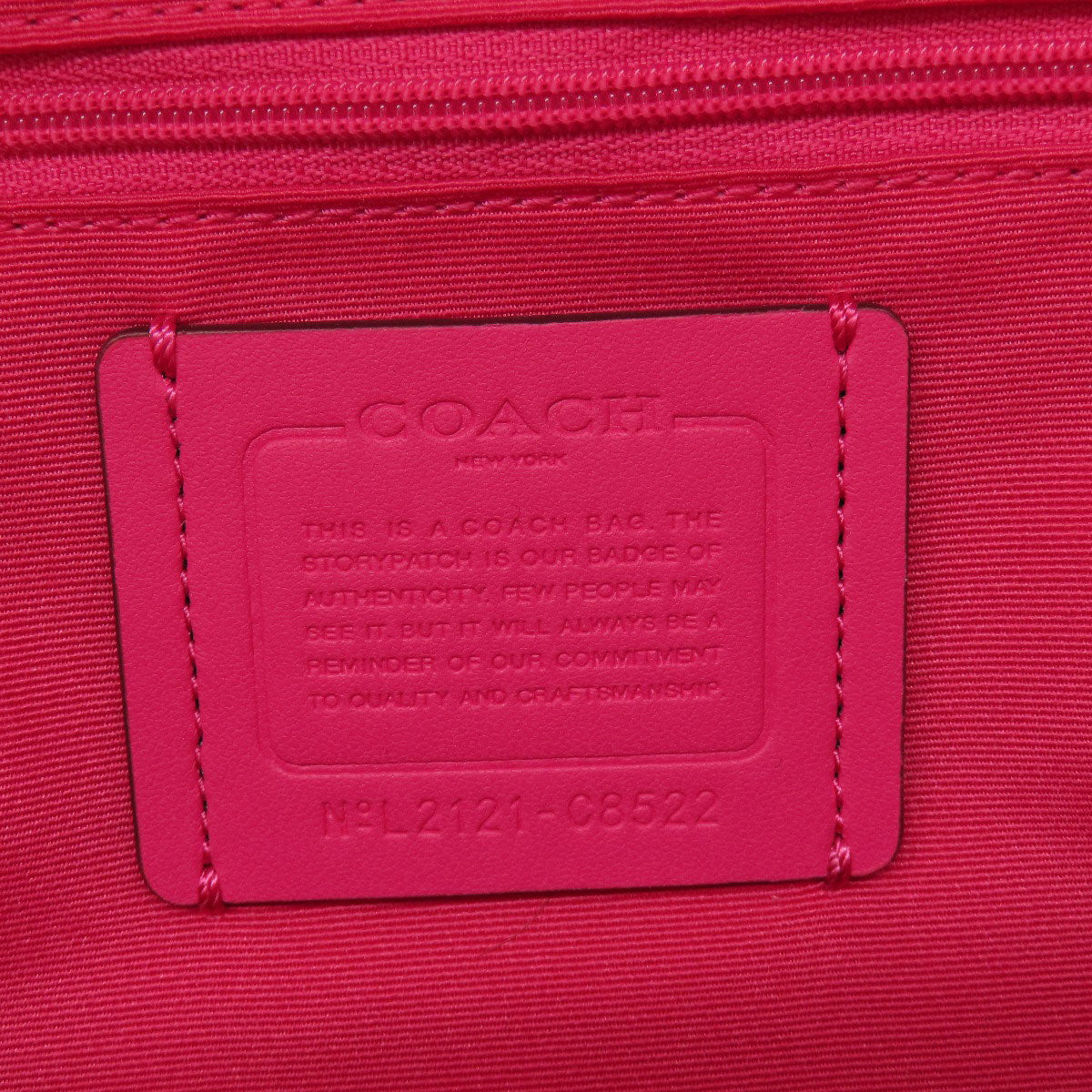 COACH  C8522 Backpack Â· Daypack Coat Backpack PVC Ladies