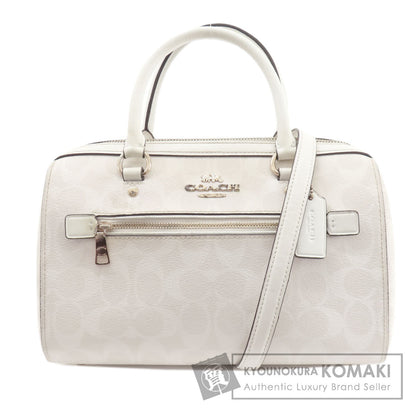 COACH  83607 Handbag Signature 2WAY PVC Ladies