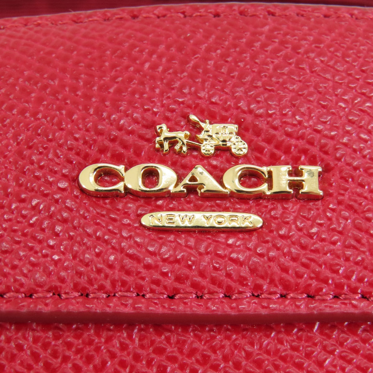 COACH  F57521 Handbag Logo 2WAY Leather Ladies