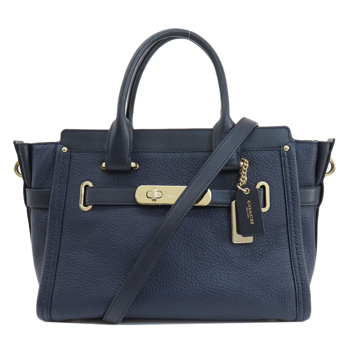 COACH  34816 Handbag Swagger 27 2WAY Leather Ladies
