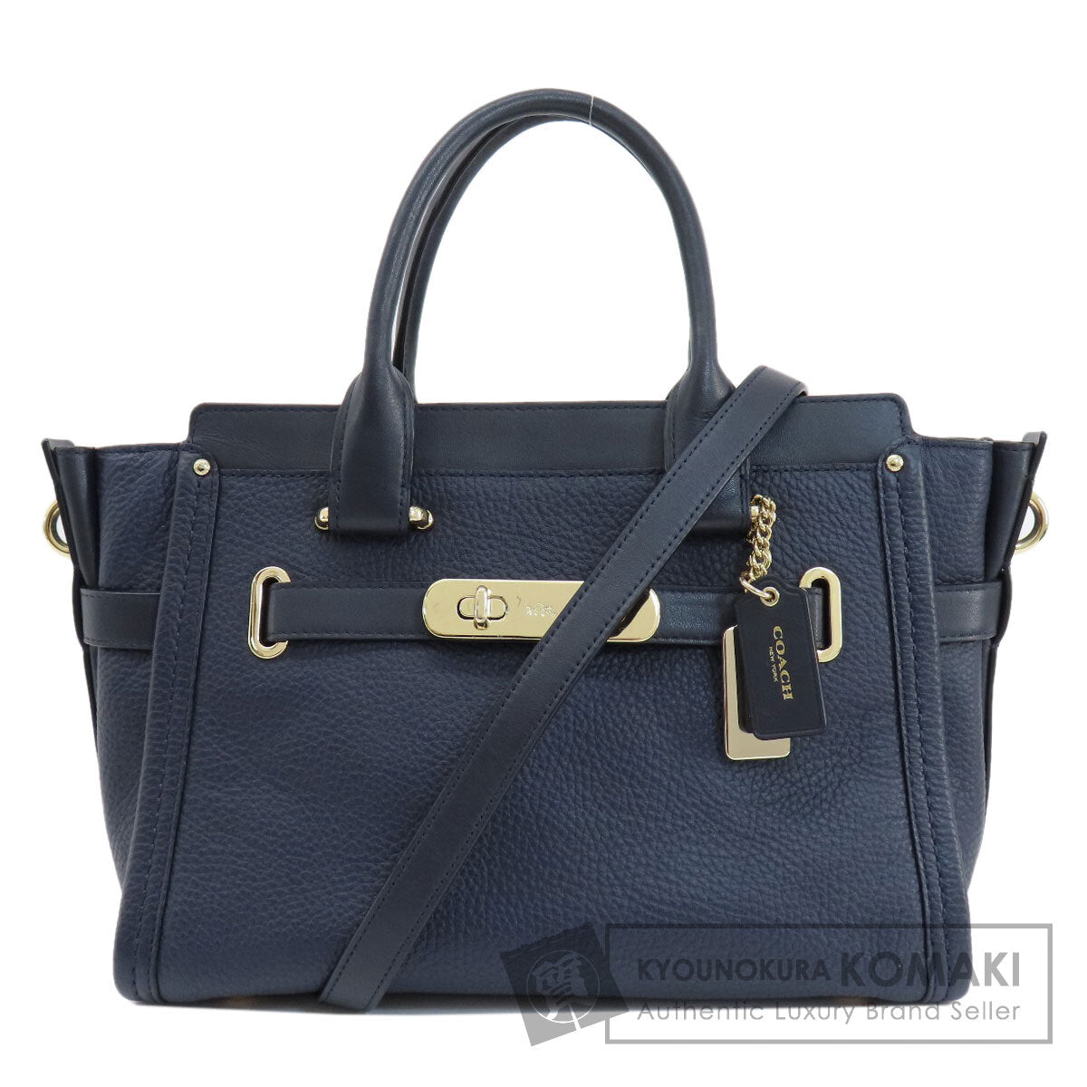 COACH  34816 Handbag Swagger 27 2WAY Leather Ladies