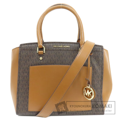 Michael Kors MK Signature 2WAY Tote Bag PVC Ladies [Used]