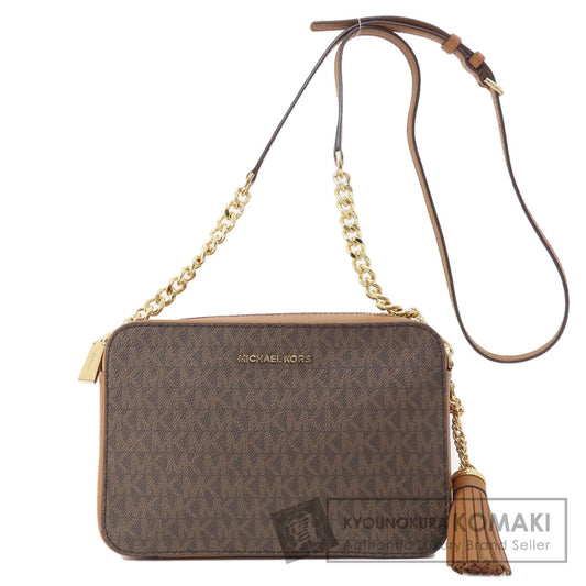 Michael Kors MK signature Shoulder Bag PVC Ladies [Used]