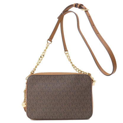 Michael Kors MK signature Shoulder Bag PVC Ladies [Used]