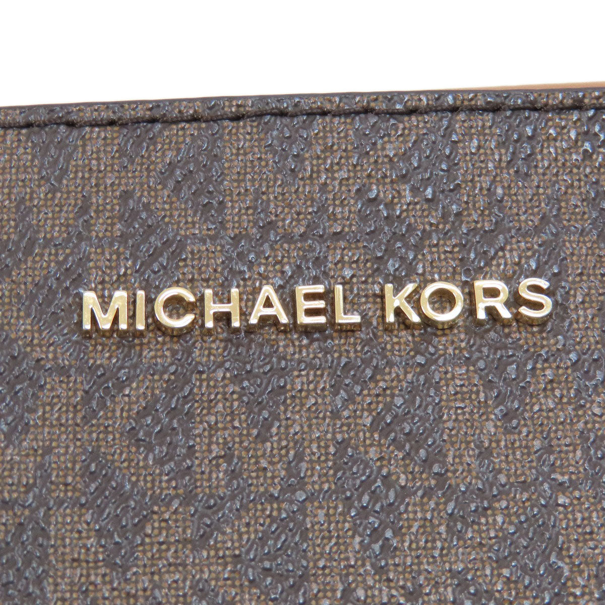 Michael Kors MK signature Shoulder Bag PVC Ladies [Used]