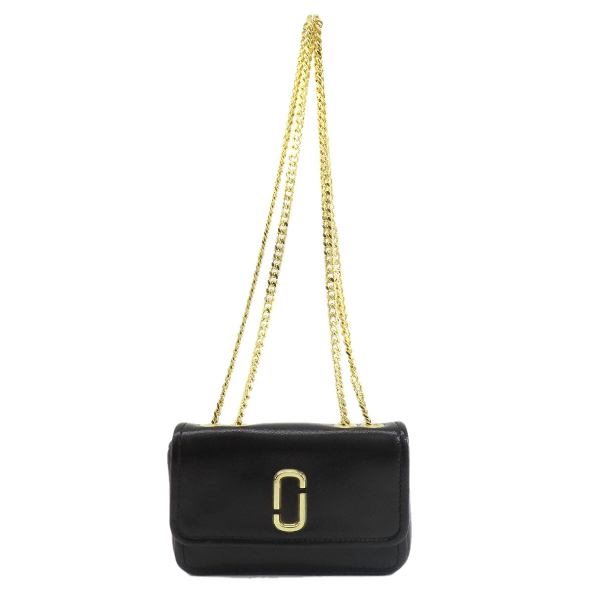 MARC JACOBS Double J Shoulder Bag Leather Ladies [Used]