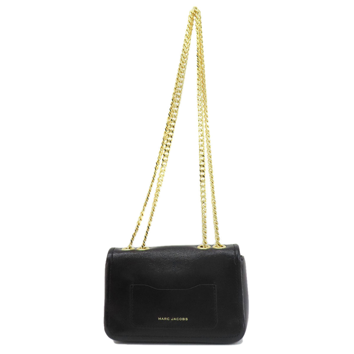 MARC JACOBS Double J Shoulder Bag Leather Ladies [Used]