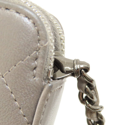 CHANEL   Shoulder Bag Matelasse SilverHardware Calf Ladies