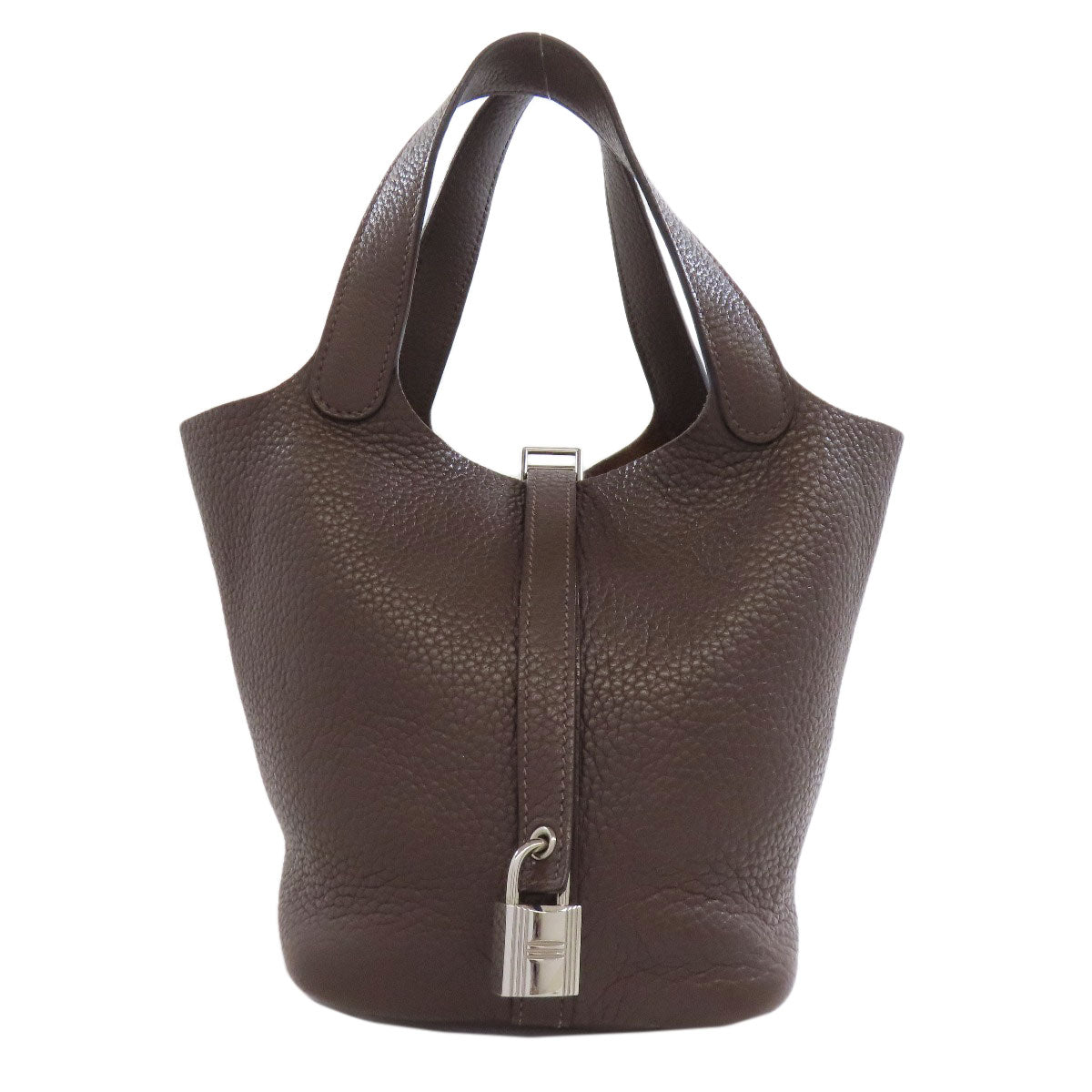 HERMES   Picotin Lock PM SilverHardware Handbag  Taurillon Clemence Ladies [Used]