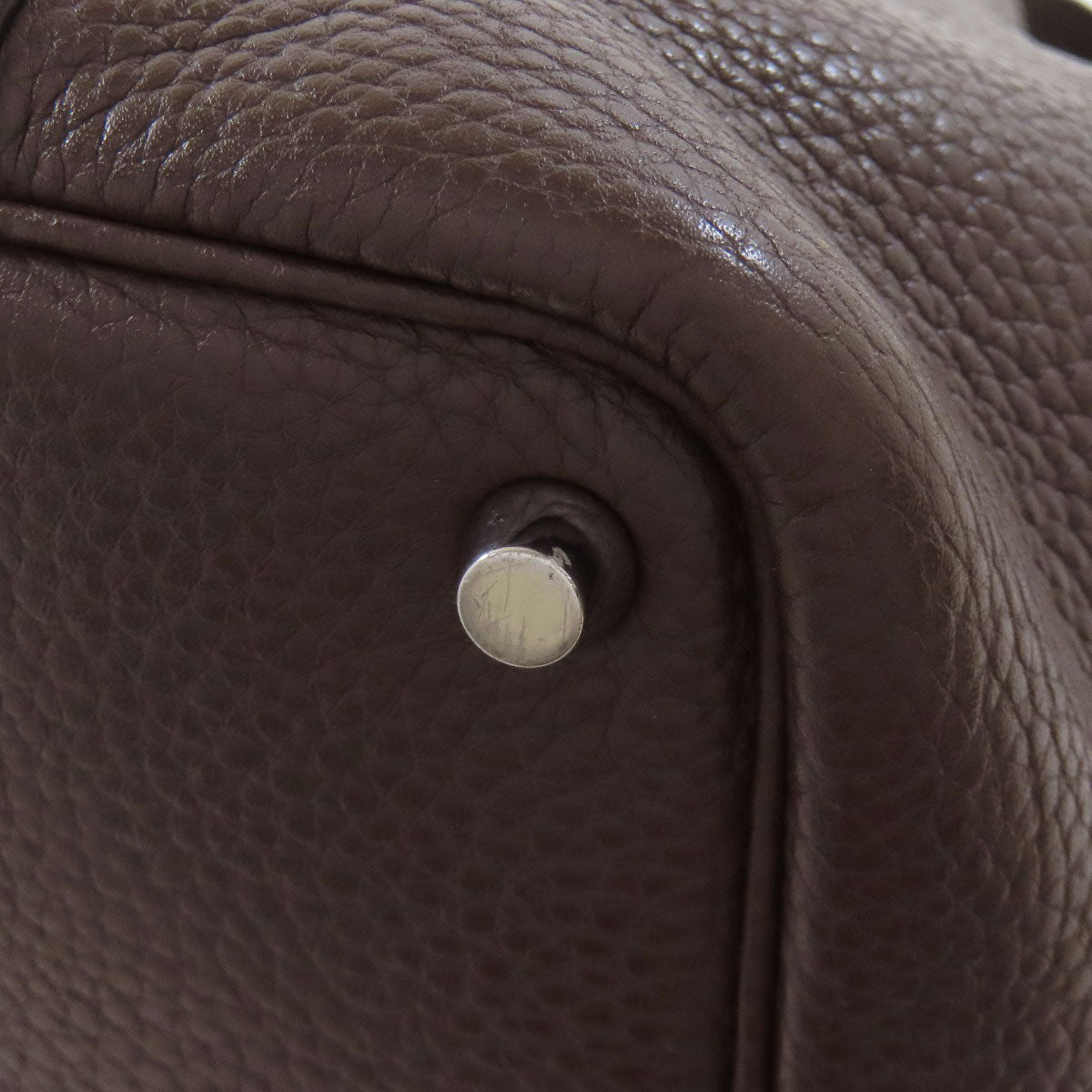 HERMES   Picotin Lock PM SilverHardware Handbag  Taurillon Clemence Ladies [Used]