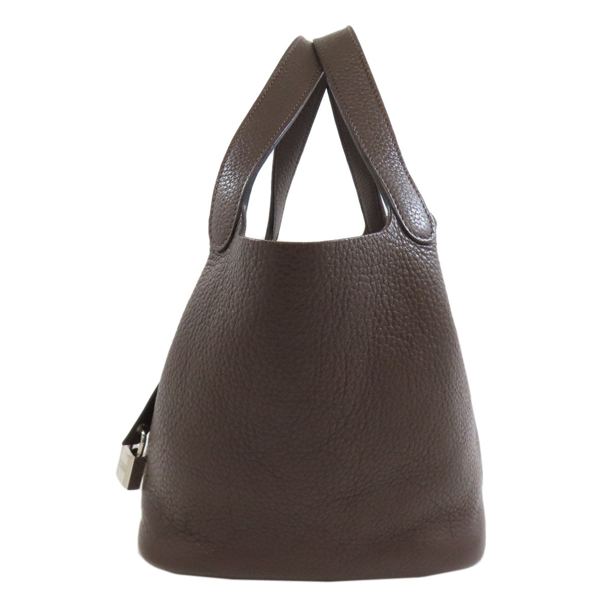 HERMES   Picotin Lock PM SilverHardware Handbag  Taurillon Clemence Ladies [Used]