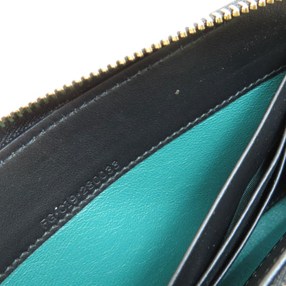 BVLGARI   Long wallet (with coin pocket) BVLGARI BVLGARI Zip Around Leather Ladies