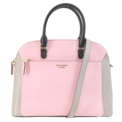 kate spade Logo Hardware 2WAY Tote Bag PVC Ladies [Used]