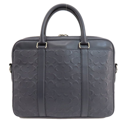 COACH Signature 2WAY Business bag Leather Ladies [Used]