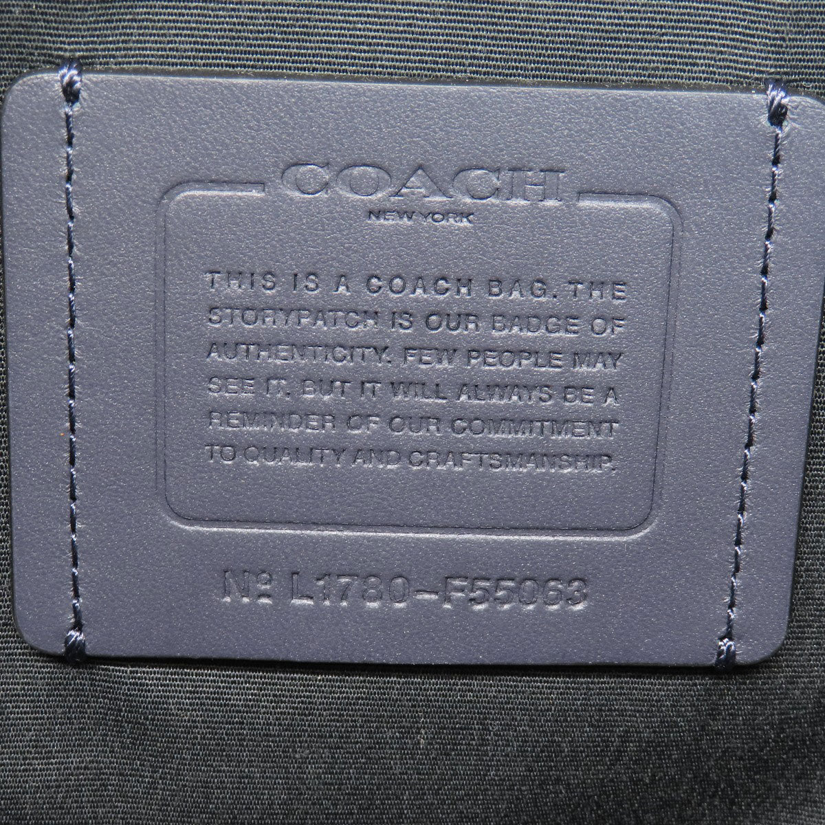 COACH Signature 2WAY Business bag Leather Ladies [Used]