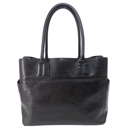 HIROFU   Tote Bag logo Leather Ladies