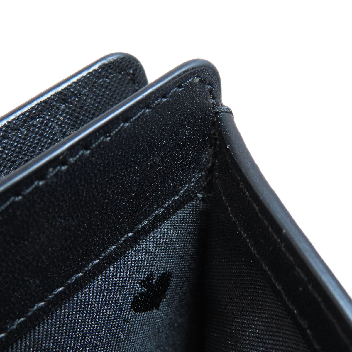 kate spade Logo Hardware Bifold Wallet with Coin Pocket PVC Ladies [Used]